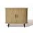 Aria 2-Door Accent Cabinet with Slatted Tambour Doors-157005323