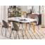 Balmer Extendable Metal Base Dining Table-419964935