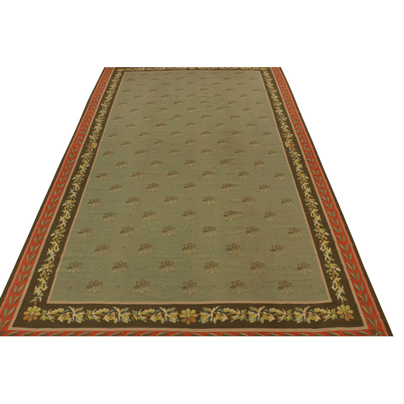 One-of-a-Kind Rectangle 11'2" X 18'1" Hand Knotted Area Rug