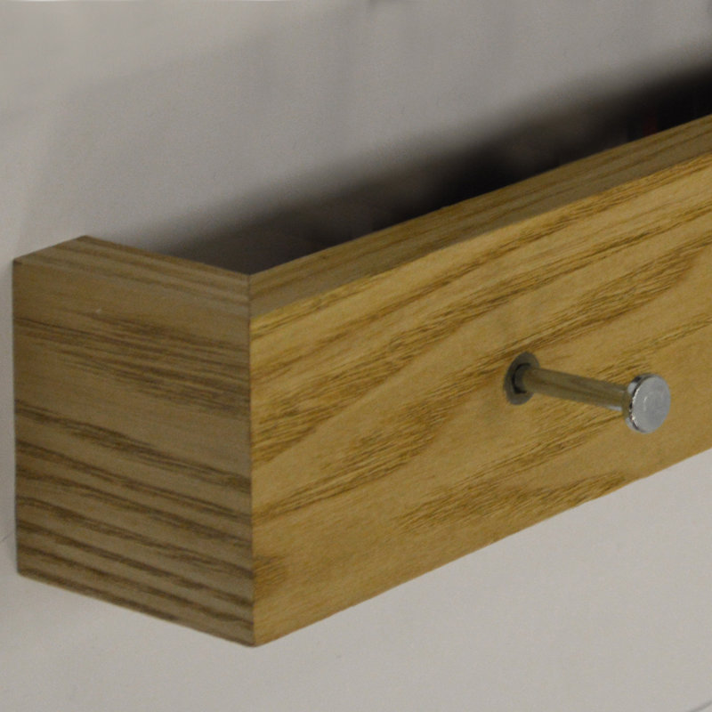 Wall 5 - Hook Coat Rack, Oak