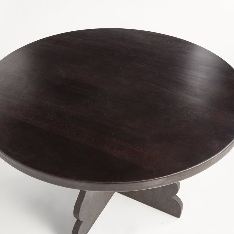 Seville Round Dining Table, Black