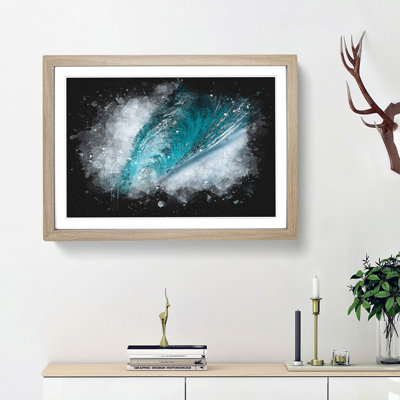 Curve of the Ocean Wave - Framed Print