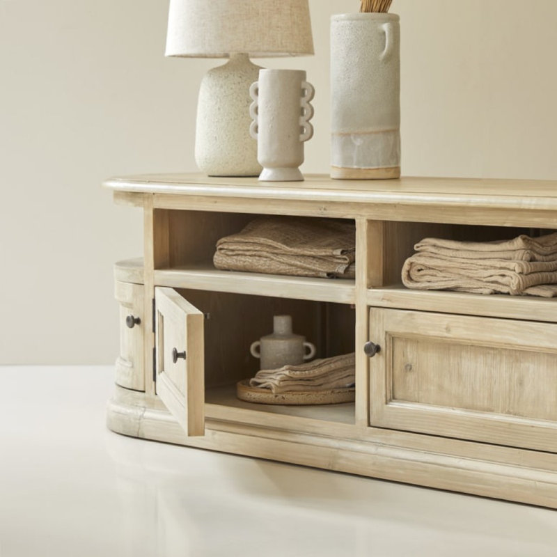 Celeste Solid Wood TV Stand
