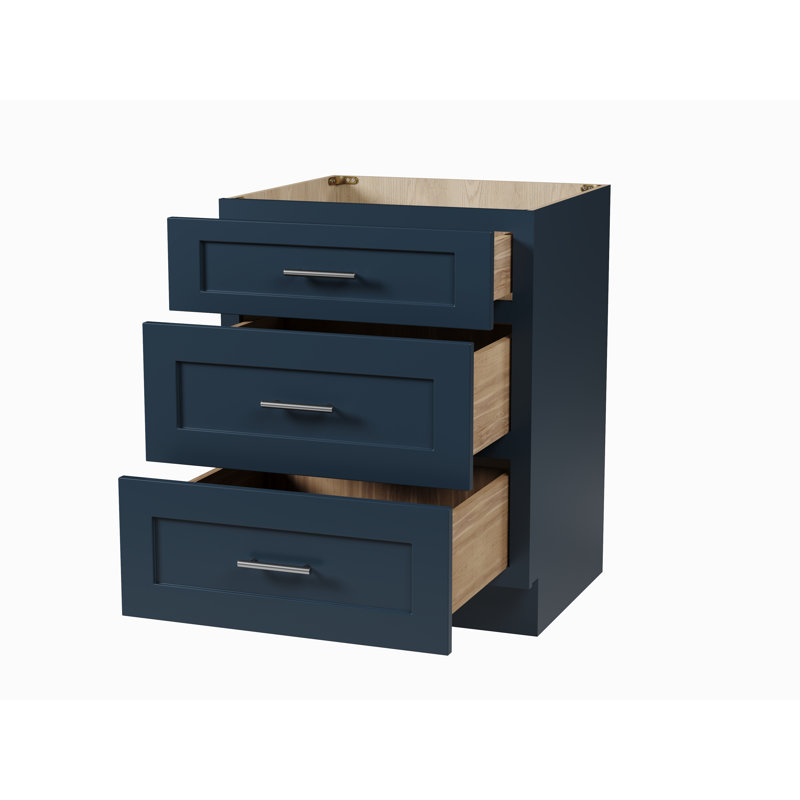 Armoire de salle de bain Disar, Bleu