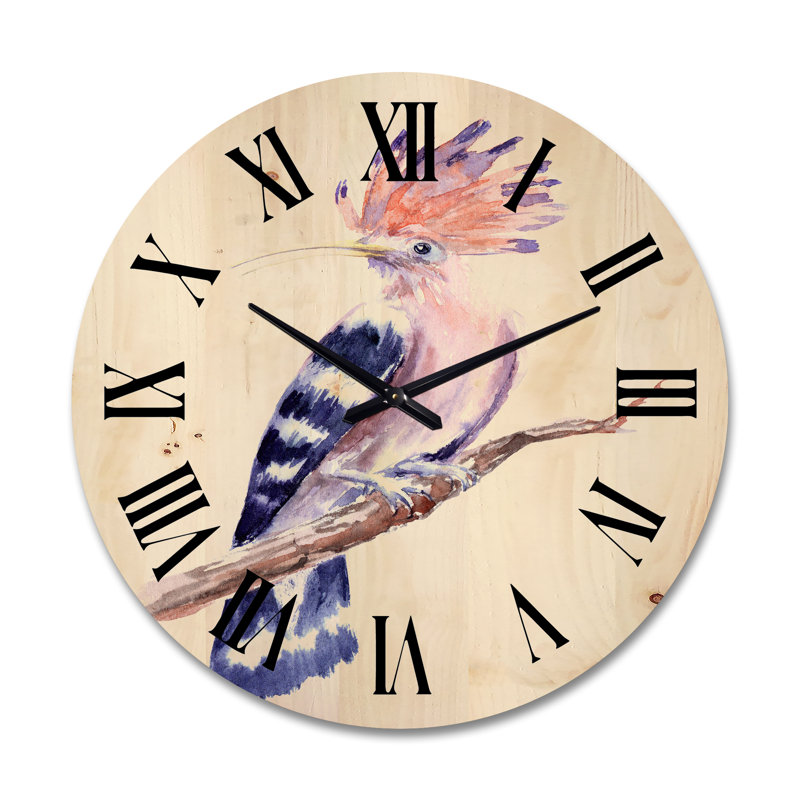 Horloge murale Hoopoe, Très grand