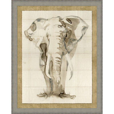 Elephant On Safari 2 Painting
