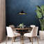 Murale en béton bleu minuit-58203188