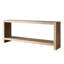 Console de style campagnard, table d'entrée rustique, table de canapé rétro pour canapé, salon, couloir, assemblage facile-1140386486