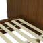 Lit en bois massif cannelé Ellison noyer-207230649-207267093