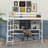 Chyleen Twin Size Loft Bed with Storage Shelves-558729409