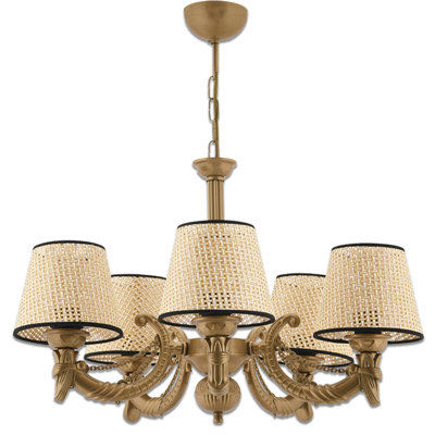 Lustre classique / traditionnel 5 lumières