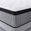 Grand matelas en mousse viscoélastique gélifiée de 10 pouces, idéal pour les nuits fraîches et la décompression, matelas mi-pelucheux, bonheur-1850370765