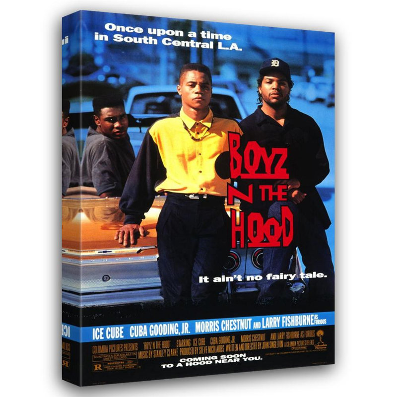Boyz et le capot, H 24 po x l 16 po