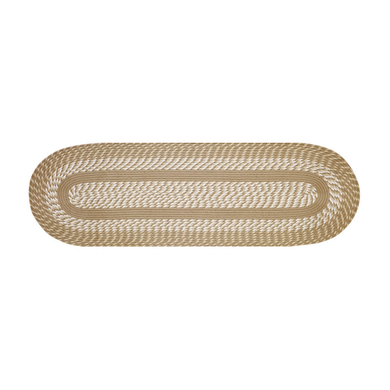 Roselyn Striped Indoor / Outdoor Rug, 24" x 108" Runner