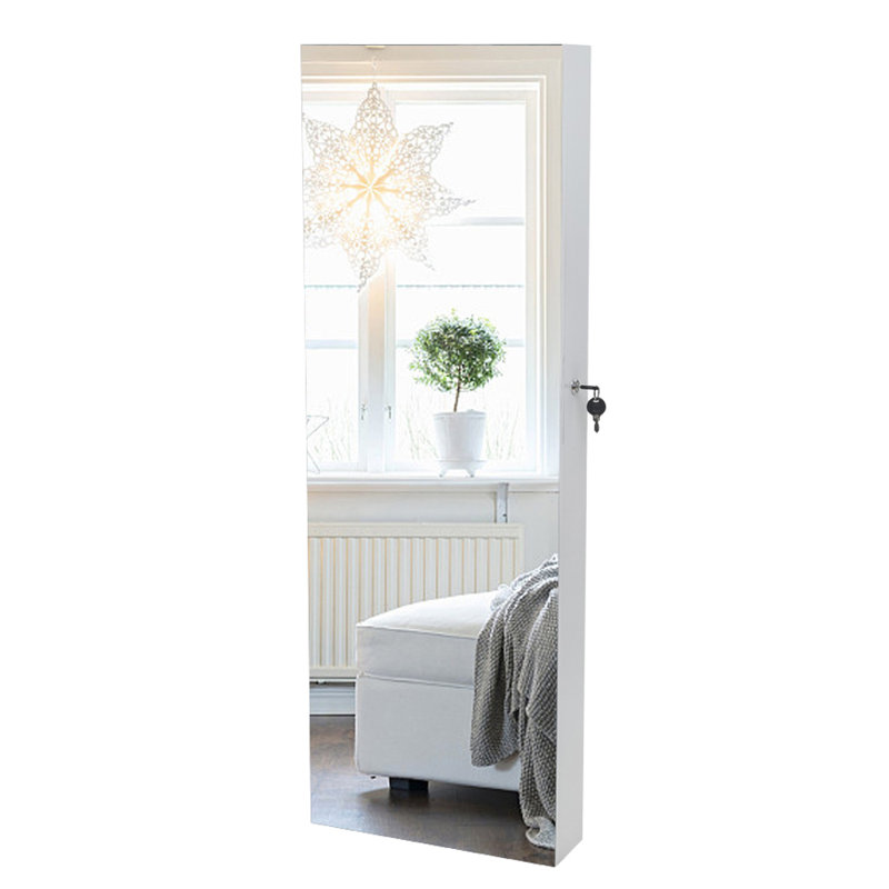 Armoire à bijoux murale avec Miroir bohden