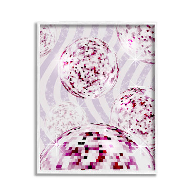 GlamDiscoonStripesGicleeArtbyZiweiLi