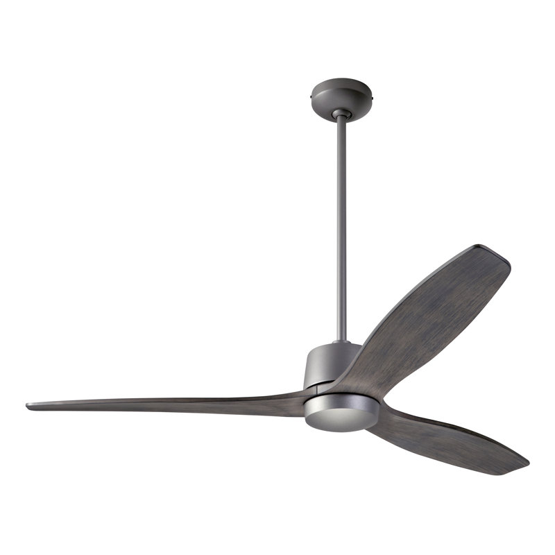 Arbor 54'' Ceiling Fan, Handheld Remote Control, Graywash, Graphite