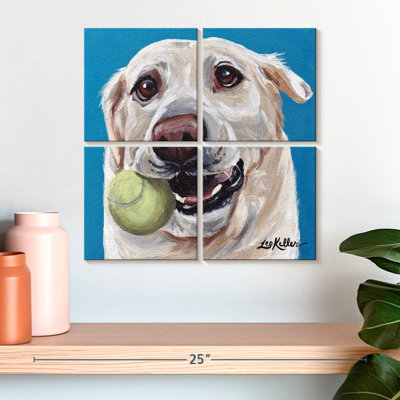 Brampt Yellow Lab Ball