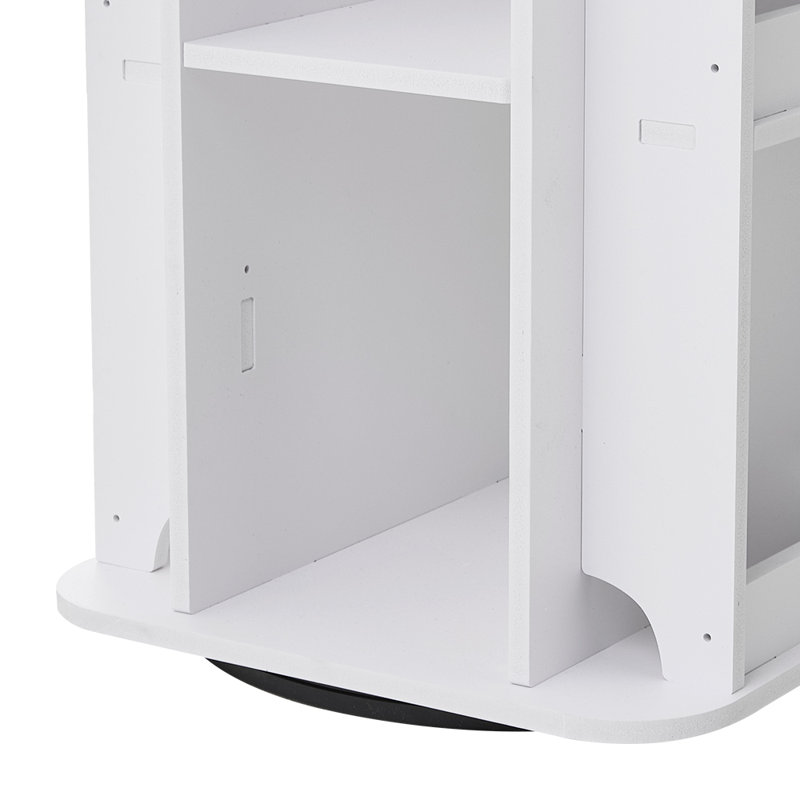 72cm H x 31cm W Floating Shelf Bookcase, White