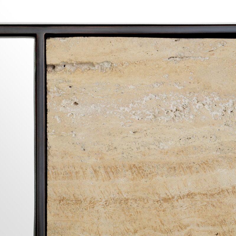 Cosimo Rectangle Stainless Steel Mirror