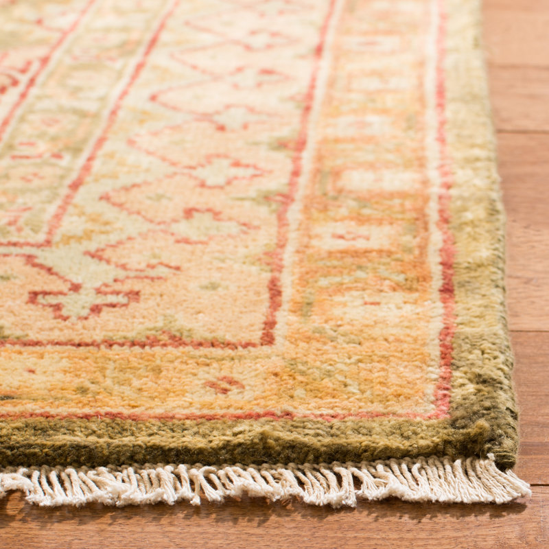 Ralph Lauren Reynolds Wool, Cotton Oriental Rug, Rectangle 4' x 6'