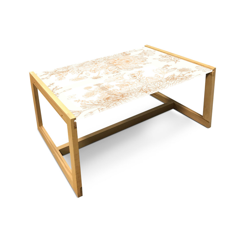 Inestin Sled Coffee Table, 90cm H x 62cm W x 40cm D