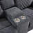2-Piece Modern And Overstuffed Soft Chenille Power Reclining Living Room Set