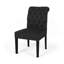 Ensemble de 2 chaises roulantes Broxton touffeté à manger KD MP2-224703249