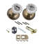 Classic Rosette with Crystal Door Knob-1189325742-1189325753