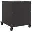 Quinette 36cm W Steel Bedside Table-108085458