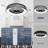 Machutte 18.5'' Ceiling Fan with LED Lights-523025305