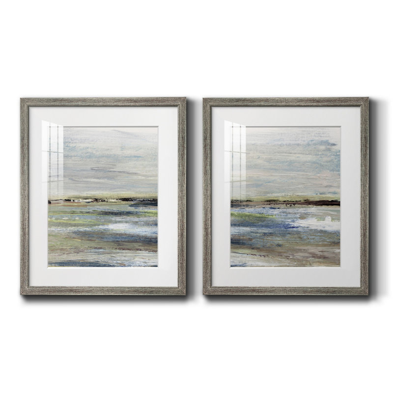 «Wetlands I», reproduction encadrée de qualité supérieure, prête à être accrochée