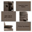 Fauteuil inclinable en tissu tissé brun clair Arcadia - Fauteuil inclinable rembourré confortable-855172029