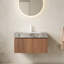 Plateau de meuble-lavabo mural moderne en pierre frittée 29,92 x 18,9 x 17,72 po Modern-1114124609-1114124610-1114124611