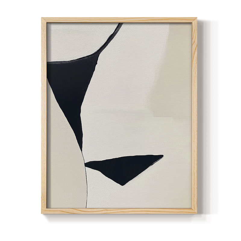 "ABSTRACT Series DCXLIV" par J Paul, Naturel, H 11 po x l 9 po