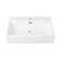 Turner 24" W x 16" D Vitreous China Rectangular Wall Mount Bathroom Vessel Sink with Overflow