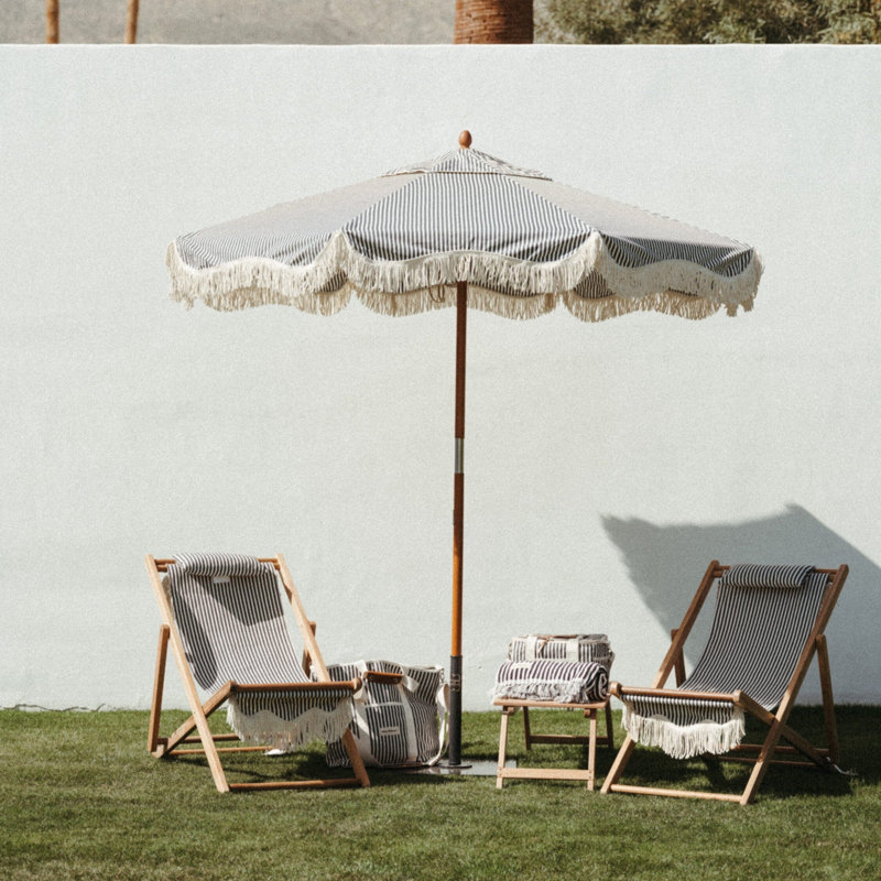 Market Umbrella - Laurens Stripe, Navy
