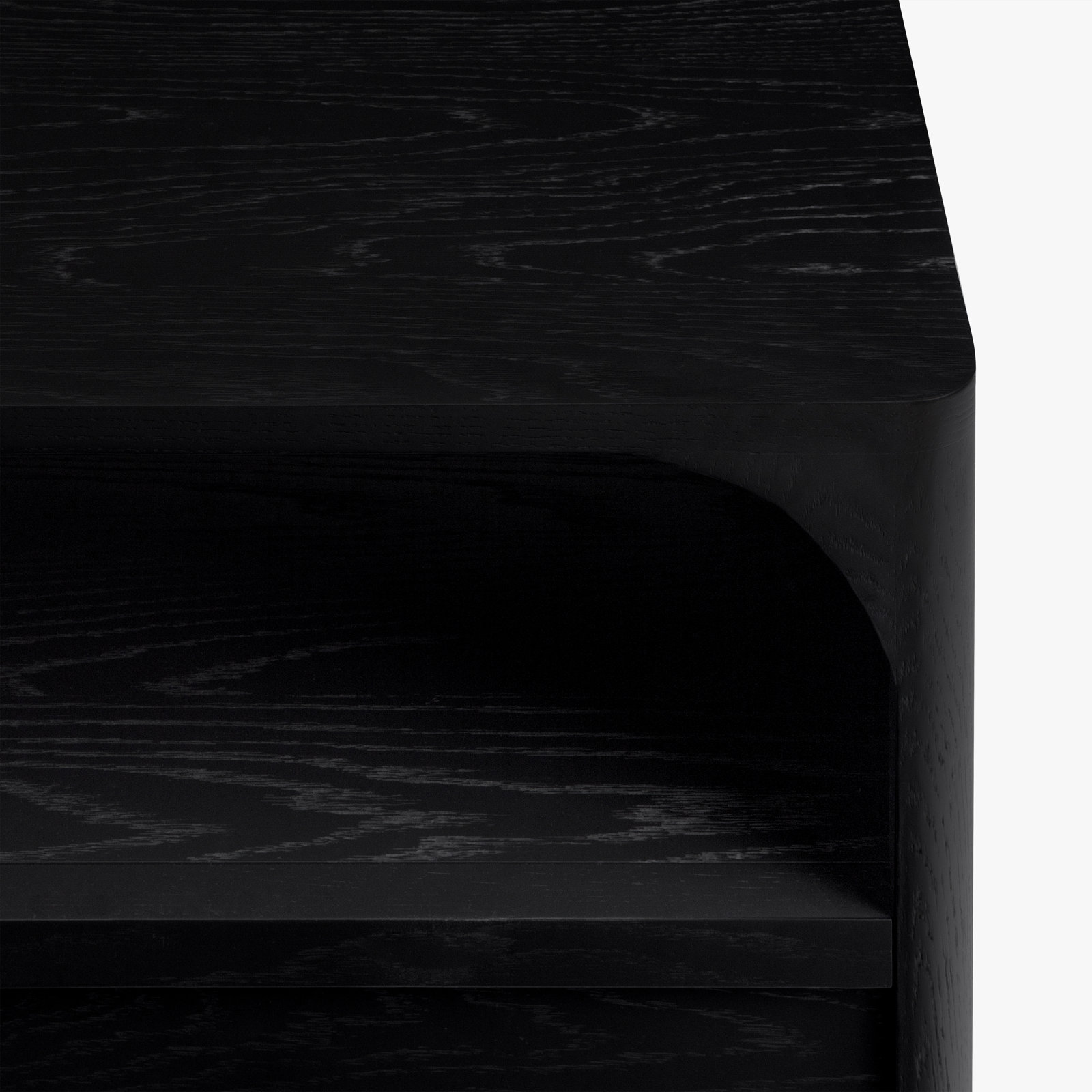 Kaela 1 - Drawer Nightstand, Black