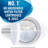 2.4L Marella Water Filter Jug with 1 Cartridges White