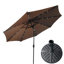 Parasol de marché éclairé 118 po Romanko-114500623-112323462