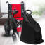 Housse de protection pour fauteuil roulant motorisé imperméable, coupe-vent, résistant aux rayons UV, noir