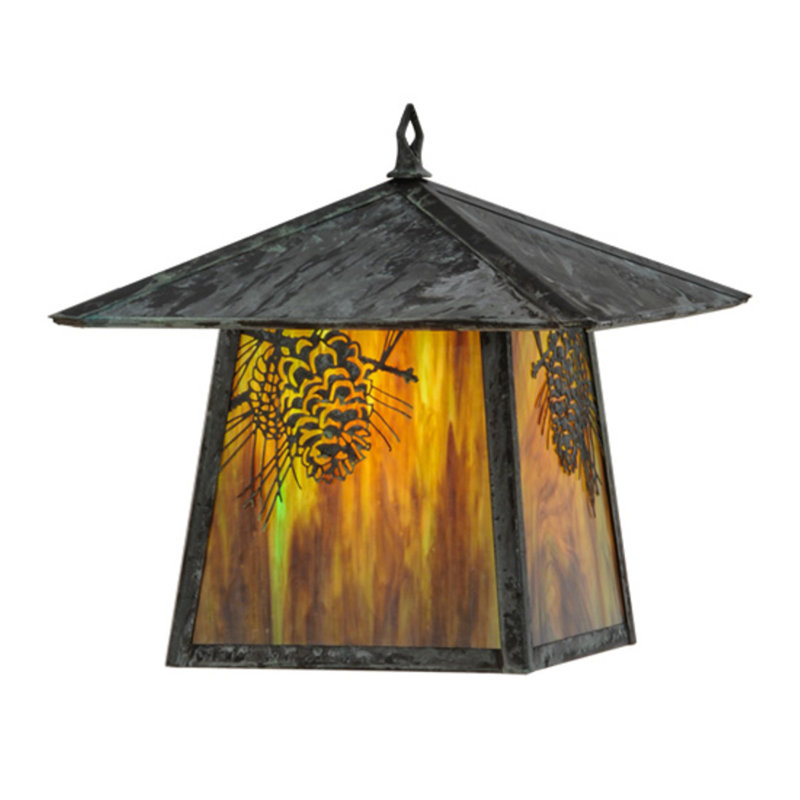 Briannie 12.5'' H Glass Novelty Lighting Shade