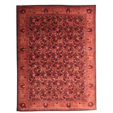 New Turkmen Afghan One-of-a-Kind Rectangle 10' X 13'10" Area Rug