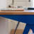 Practical And Creative Design Navy Blue Leg Desk-839088049