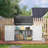 4.5 Ft. W X 2.5 Ft. D  35 Cu.ft  Resin Horizontal  Waterproof Garbage Shed