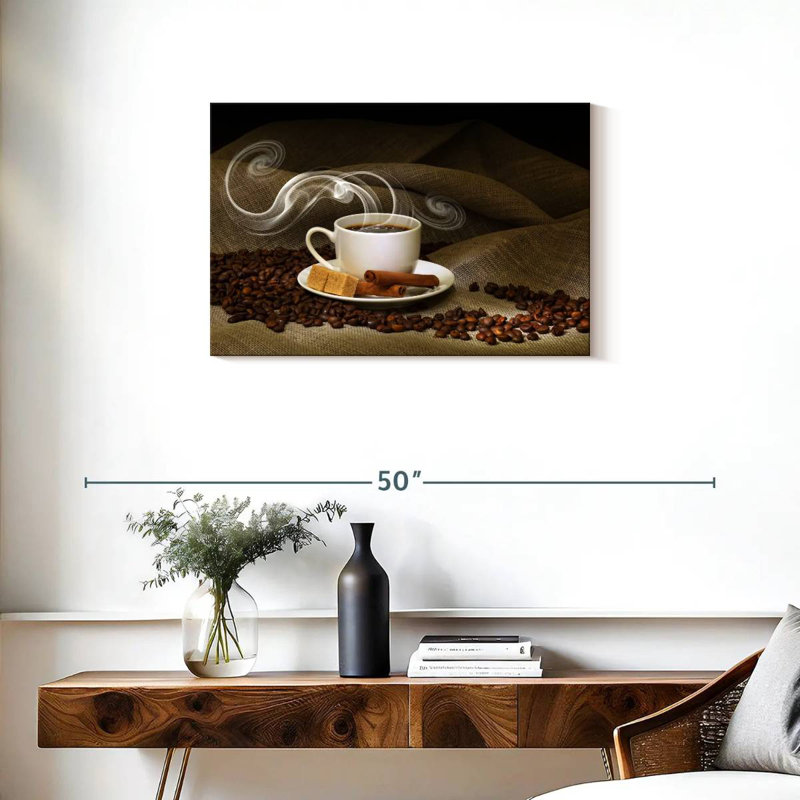 Yarlin Steaming Cinnamon Coffee, 20" H x 30" W