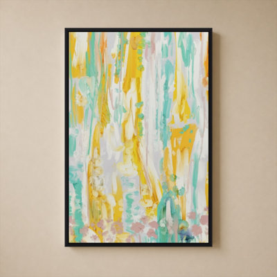 Yellow Sunday by Sundance Graphics - Graphic Art on Canvas