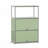 2 - Door Accent Cabinet with Adjustable Shelves-1546501386