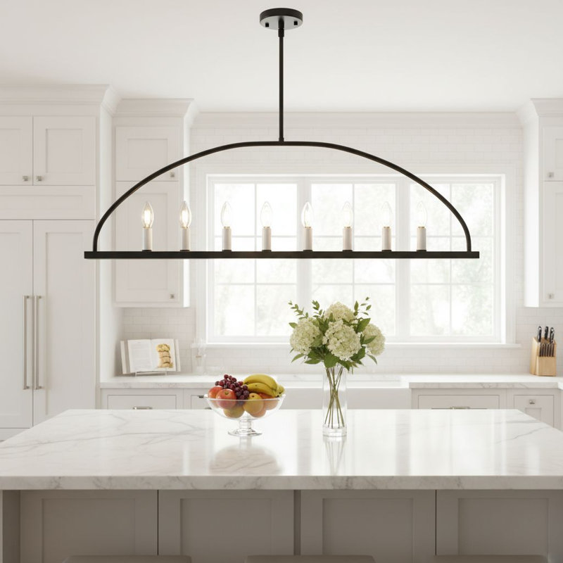 8 - Light Black Pendant
