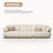 Crystal-cream 100% Polyester Modular Sofa cushion couch